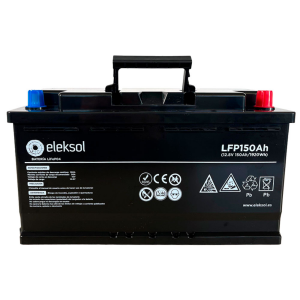 Bateria eleksol 150ah litio3 300x300 - Batería de Litio Eleksol LiFePO4 150Ah Bluetooth y BMS