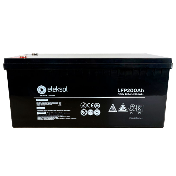 Bateria eleksol litio 200Ah bajo asiento 600x600 - Batería Eleksol de Litio LiFePO4 Eleksol 12.8V 200Ah Bluetooth y BMS